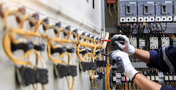 Professional Electrician technician working in Lakehurst, NJ